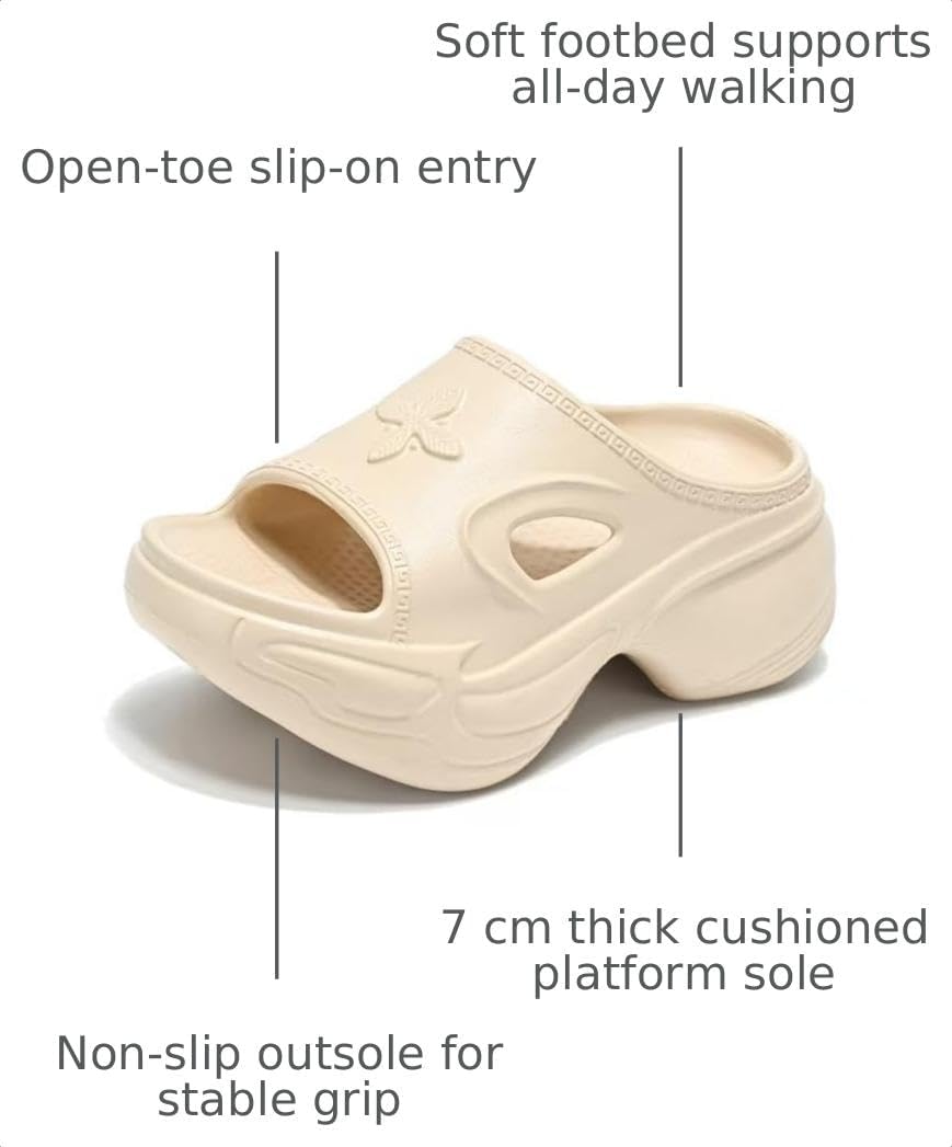 Women's EVA Platform Cloud Slide Sandals — view 3