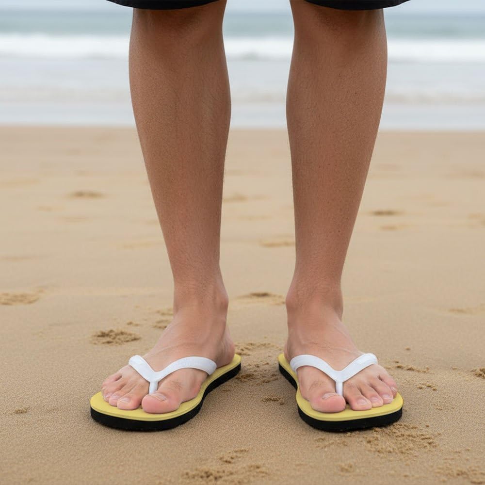 Solid-Color Beach Flip-Flops - view 57