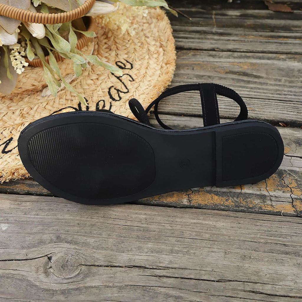 Women's Strappy Roman Flat Sandals - view 11
